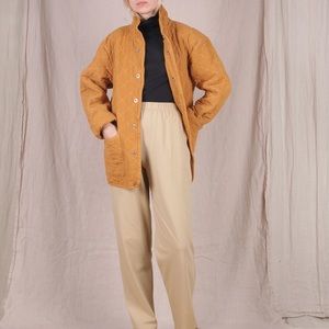 Utility Canvas Quilt Snap Jacket Unisex